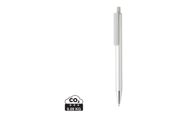 Promotional Amisk Rcs Certified Recycled Aluminum Pen Silver-grey Branded With Your Logo