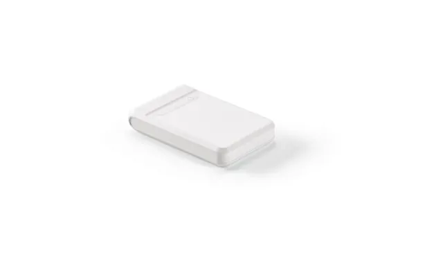 Promotional Ampx Powerbank Rabs 6000 Mah. 18w. Charges Phone 2-3 Times White Custom Branded Merch With Logo For Bulk Cor