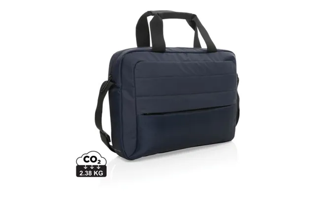 Promotional Armond Aware Rpet 15.6 Inch Laptop Bag Navy Branded With Your Logo