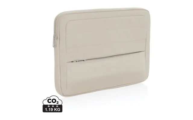 Promotional Armond Aware Rpet 15.6 Inch Laptop Sleeve Grey Branded With Your Logo