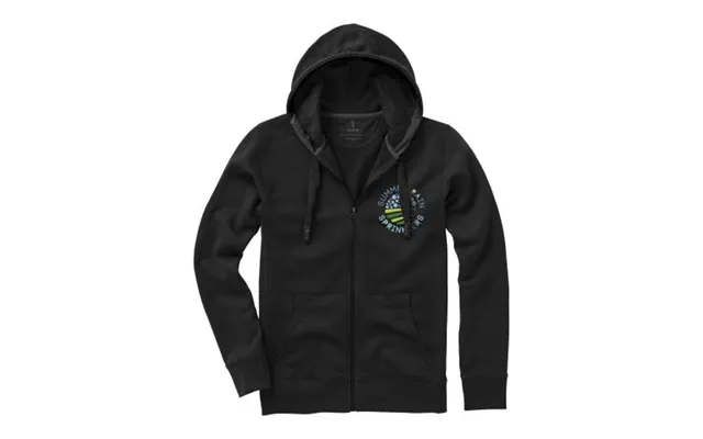 Promotional Arora Men's Full Zip Hoodie Solid Black Branded With Your Logo product image