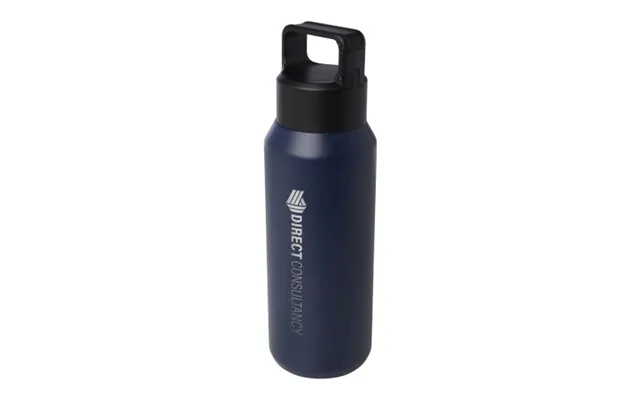 Promotional Astra 600 Ml Rcs Certified Recycled Stainless Steel Copper Vacuum Insulated Water Bottle Navy Branded With Y