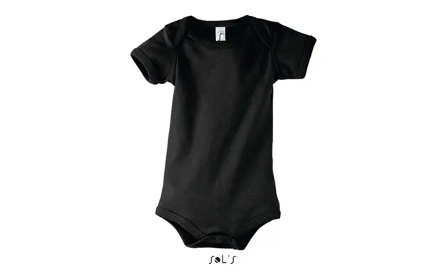 Promotional Bambino Baby Bodysuit Black Branded With Your Logo