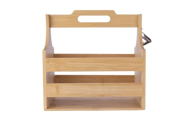 Promotional Bamboo Bottle Holder Hans Brown Custom Branded Merch With Logo For Bulk Corporate Gifts product image
