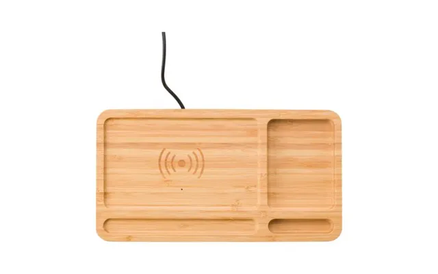 Promotional Bamboo Desk Organizer Faye Bamboo Branded With Your Logo