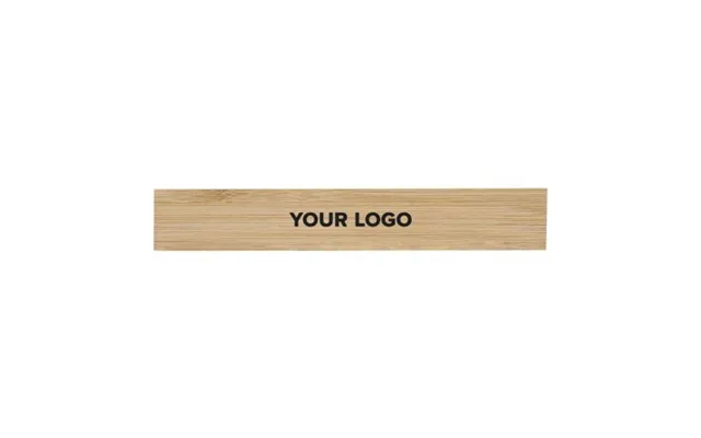 Promotional Bamboo Ruler Greta Brown Custom Branded Merch With Logo For Bulk Corporate Gifts