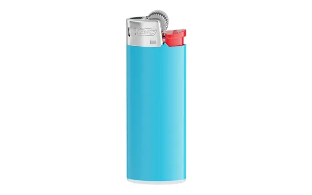 Promotional Bic J25 Standard Lighter Light Blue-white-clear Red-chrome Branded With Your Logo