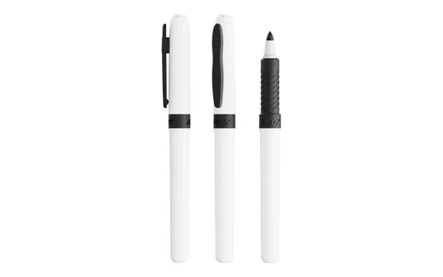 Promotional Bic Mark-it Permanent Marker White-solid Black Branded With Your Logo