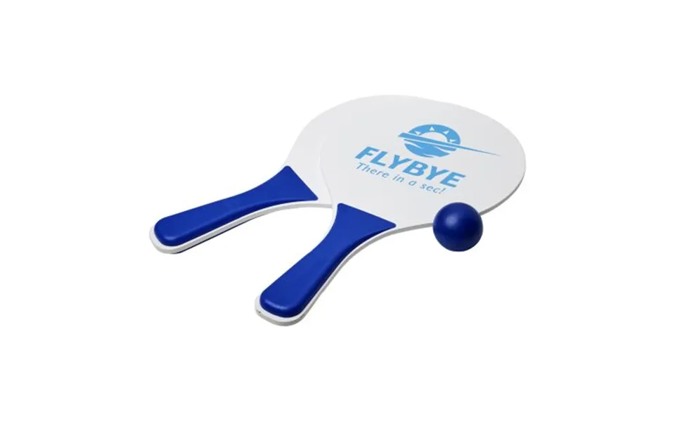 Promotional Bounce Beach Game Set Royal Blue-white Branded With Your Logo