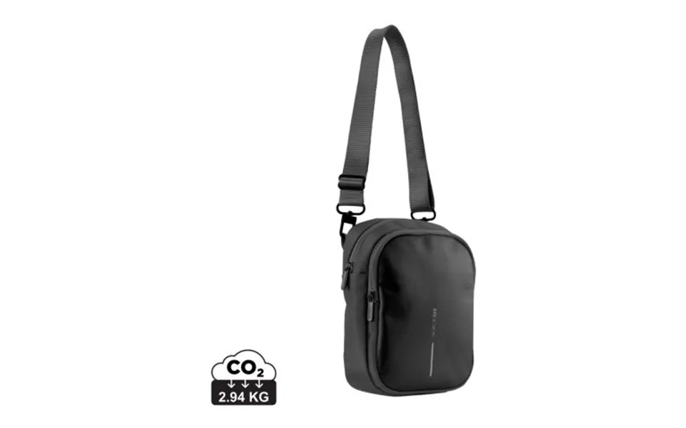Promotional Boxy Sling Black-grey Branded With Your Logo