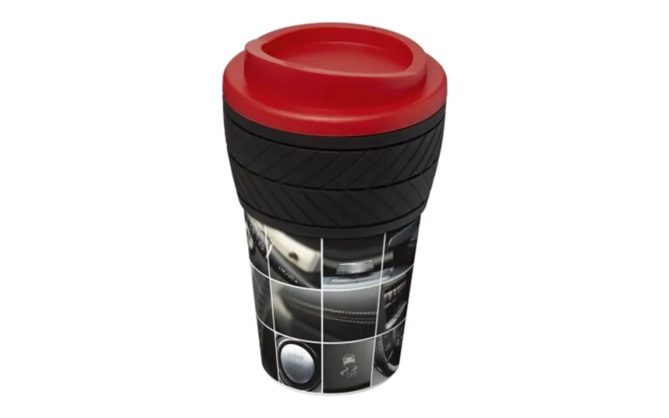 Promotional Brite-americano Tyre 350 Ml Insulated Tumbler Red Branded With Your Logo
