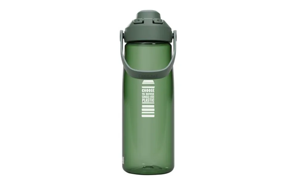 Promotional Camelbak Thrive Chug 750 Ml Tritan Renew Water Bottle With Flip Cap Forest Green Branded With Your Logo
