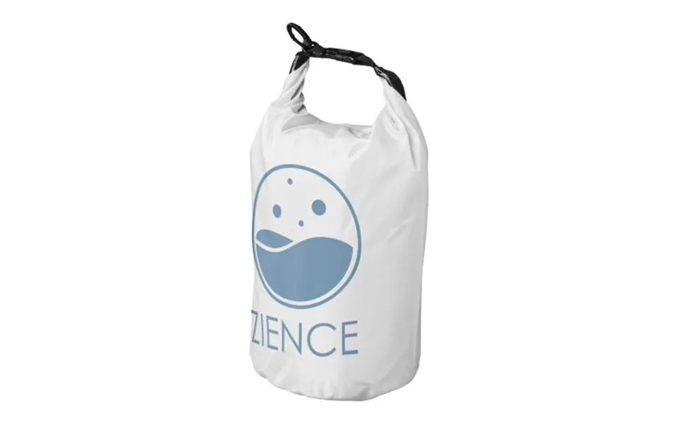 Promotional Camper 10 Litre Waterproof Bag White Branded With Your Logo