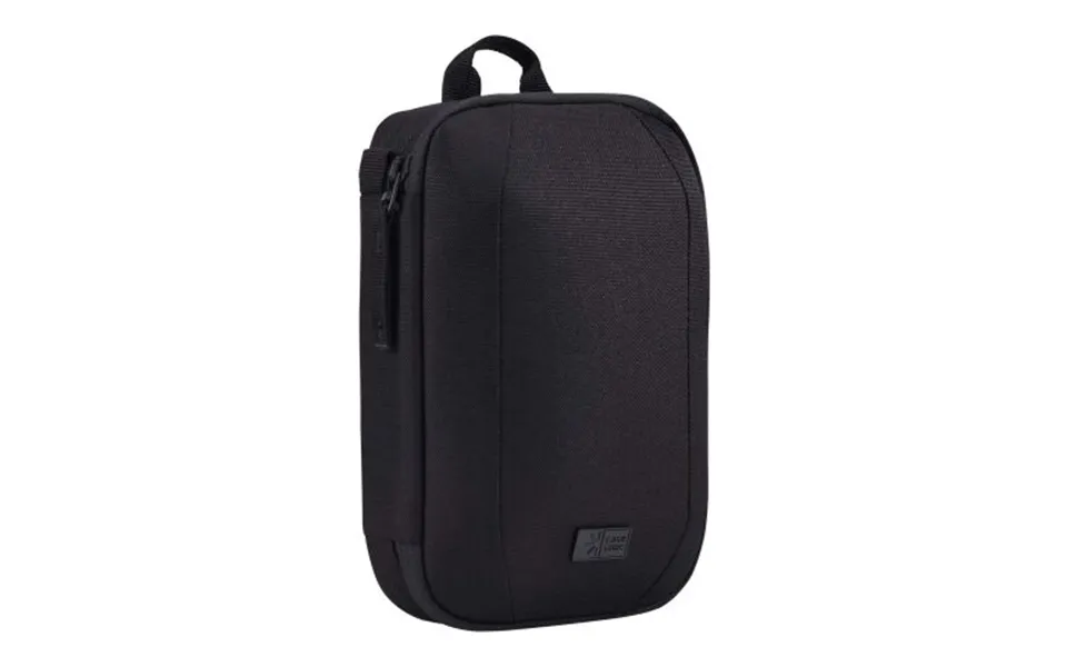 Promotional Case Logic Invigo Recycled Accessories Bag Solid Black Branded With Your Logo