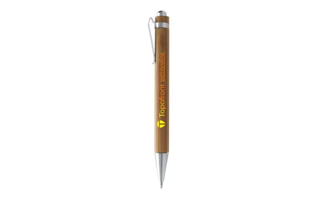 Promotional Celuk Bamboo Ballpoint Pen Natural Branded With Your Logo