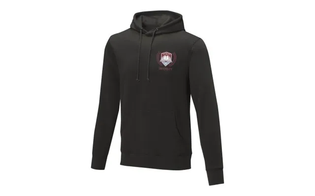 Promotional Charon Men’s Hoodie Solid Black Branded With Your Logo