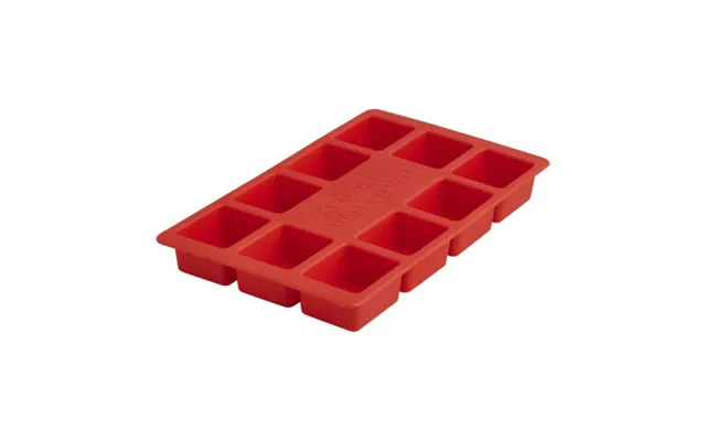 Promotional Chill Customisable Ice Cube Tray Red Branded With Your Logo