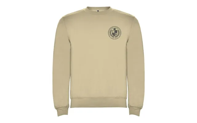 Promotional Clasica Unisex Crewneck Sweater Sand Branded With Your Logo