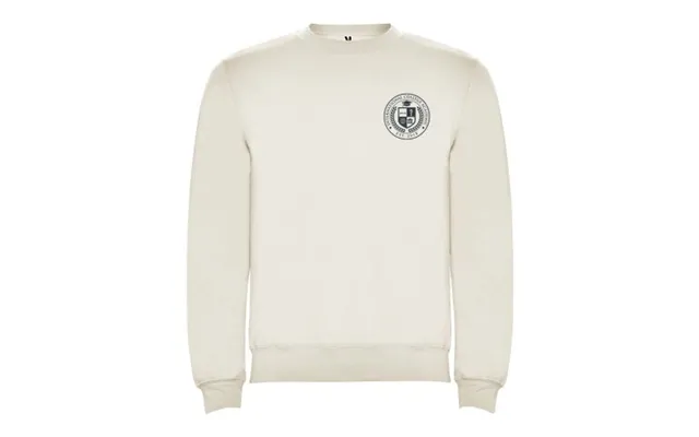 Promotional Clasica Unisex Crewneck Sweater Vintage White Branded With Your Logo