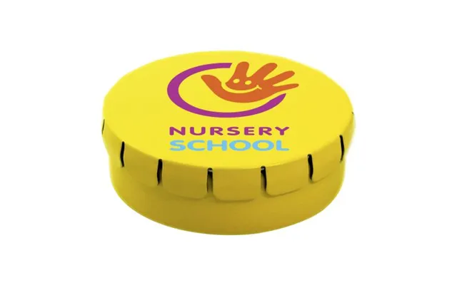 Promotional Clic Clac Sugar Free Mints Yellow Branded With Your Logo