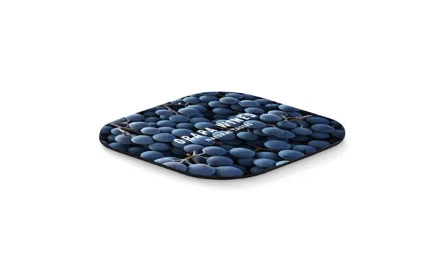 Promotional Coaster In Polyester White Branded With Your Logo