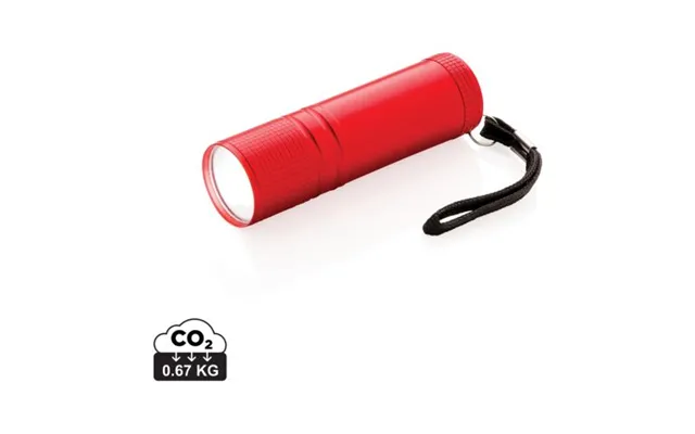 Promotional Cob Torch Red Custom Branded Merch With Logo For Bulk Corporate Gifts