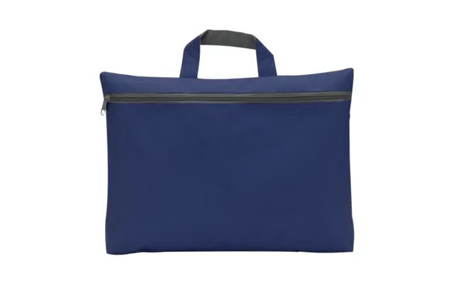 Promotional Conference Bag Elfrieda - Polyester 600d Blue Branded With Your Logo