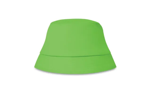Promotional Cotton Sun Hat 160 Gr M Lime Branded With Your Logo