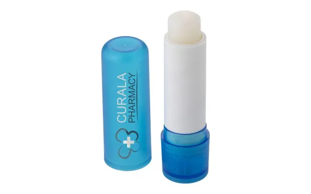 Promotional Deale Lip Balm Stick Light Blue Branded With Your Logo