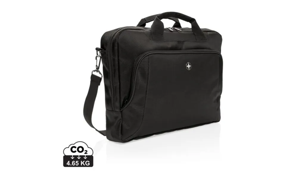 Promotional Deluxe 15 Laptop Bag Black Branded With Your Logo
