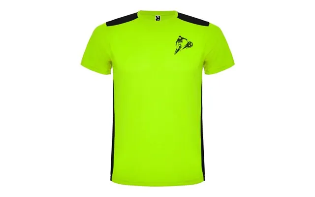 Promotional Detroit Short Sleeve Kids Sports T-shirt Lime-solid Black Branded With Your Logo