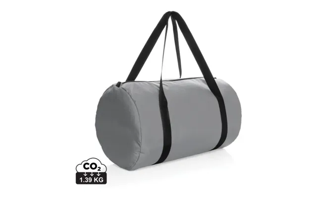 Promotional Dillon Aware Rpet Foldable Sports Bag Storm Grey Branded With Your Logo