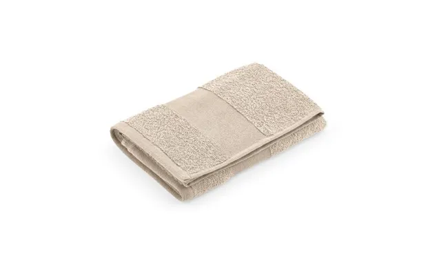 Promotional Donatello L Towel Rcotton 370gsm. Made In Portugal Beige Branded With Your Logo