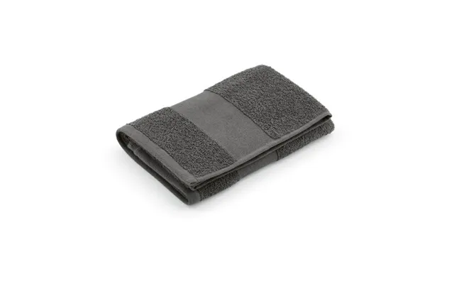 Promotional Donatello Xl Towel Rcotton 370gsm. Made In Portugal Dark Grey Branded With Your Logo product image