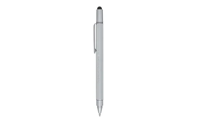 Promotional Dora Recycled Aluminium Multifunctional Pen Silver Branded With Your Logo