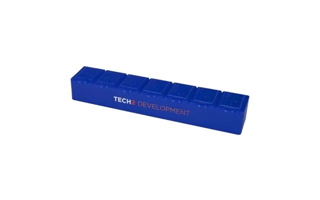 Promotional Dose 7-day Multi-vitamin Organiser Blue Branded With Your Logo