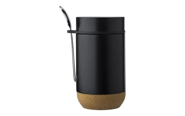 Promotional Double Walled Lunch Pot Nash Black Branded With Your Logo product image