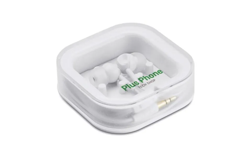 Promotional Ear Plug With Silicone White Branded With Your Logo