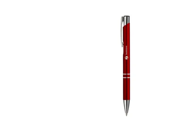 Promotional Ebony Metal Pen Red Branded With Your Logo