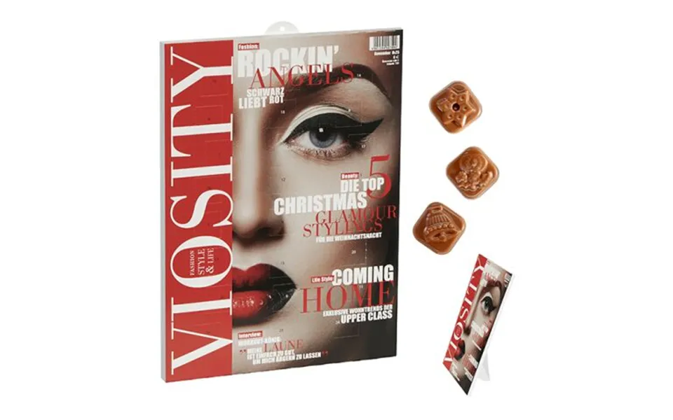 Promotional Economy Advent Calendar White Branded With Your Logo