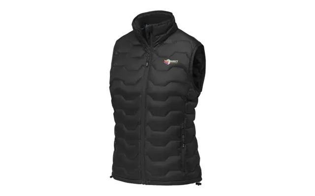 Promotional Epidote Women's Grs Recycled Insulated Bodywarmer Solid Black Branded With Your Logo product image