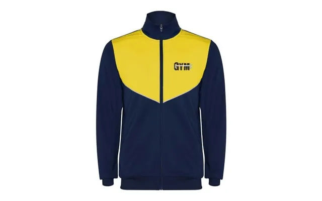 Promotional Evans Kids Tracksuit Navy Blue-yellow Branded With Your Logo