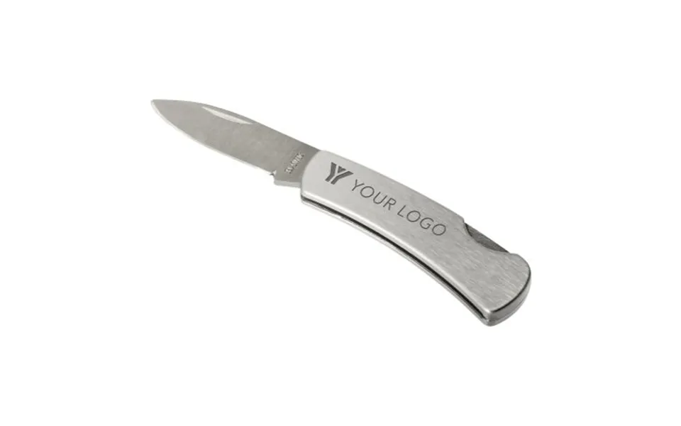 Promotional Evelyn Stainless Steel Pocket Knife Silver Branded With Your Logo