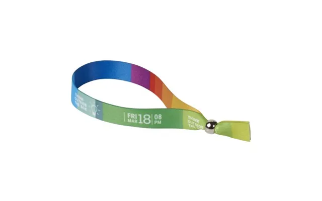 Promotional Evi Sublimation Festival Bracelet Metal White Not Available Custom Branded Merch With Logo For Bulk Corporat