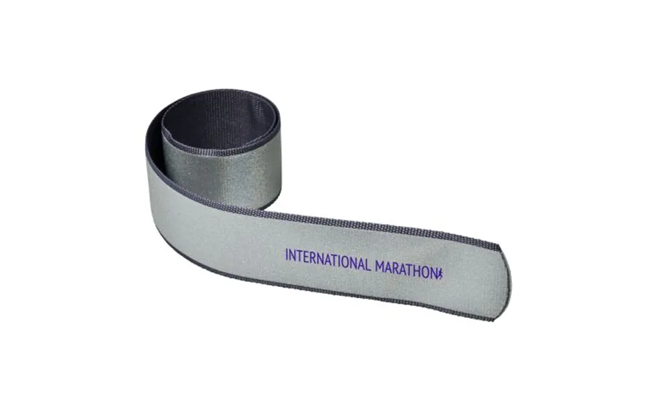 Promotional Felix Reflective Slap Wrap Silver Branded With Your Logo