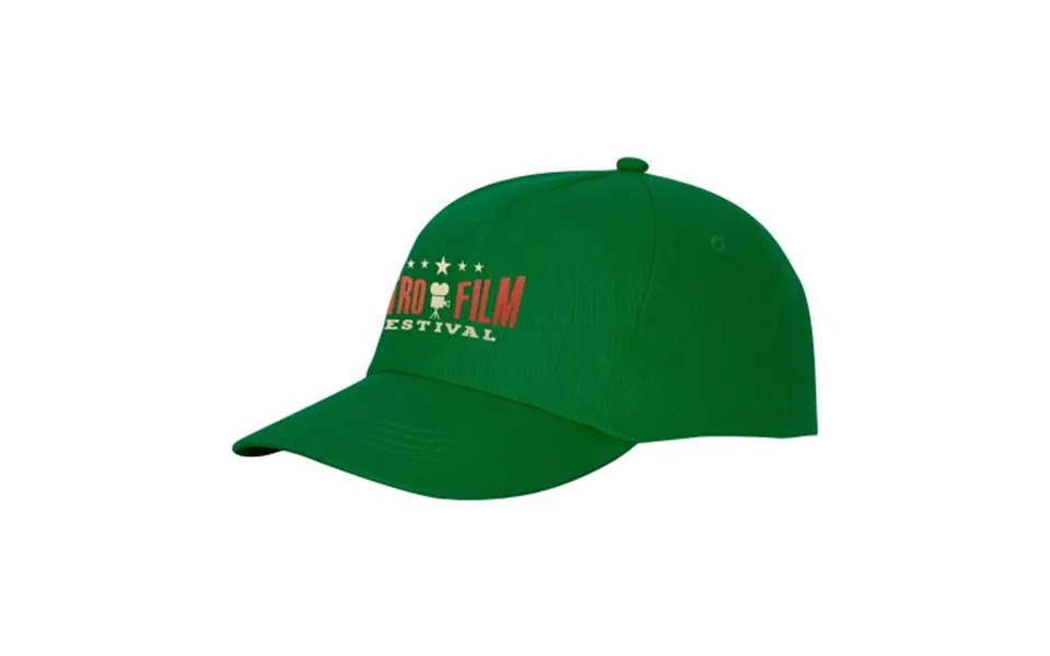 Promotional Feniks 5 Panel Cap Fern Green Branded With Your Logo