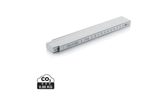 Promotional Fibreglass Folding Rule White Branded With Your Logo