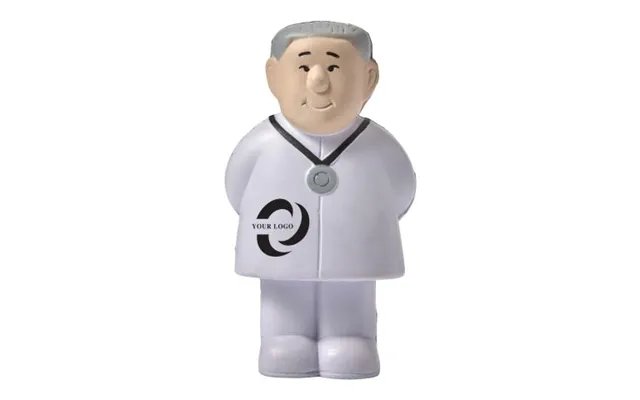 Promotional Foam Figure Lily White Custom Branded Merch With Logo For Bulk Corporate Gifts