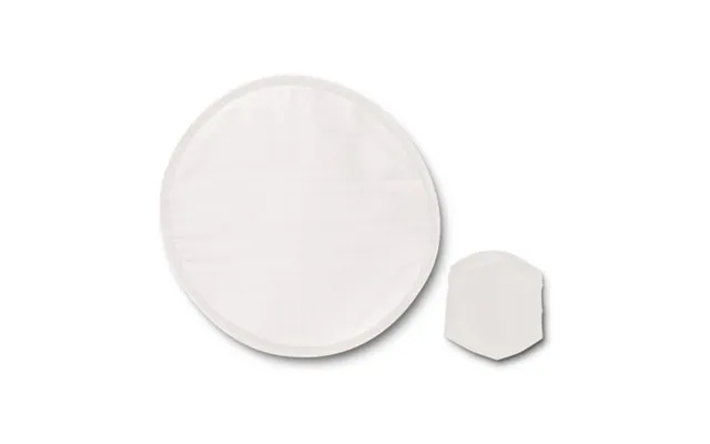 Promotional Foldable Frisbee In Pouch White Branded With Your Logo