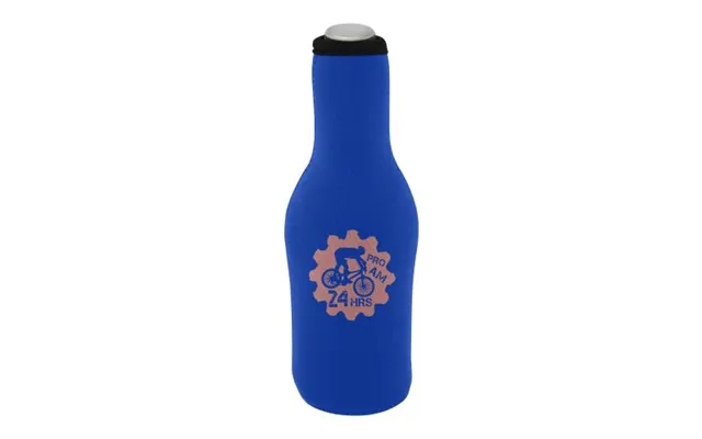 Promotional Fris Recycled Neoprene Bottle Sleeve Holder Royal Blue Branded With Your Logo